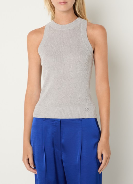 Dante 6 Noki tanktop met metallic finish