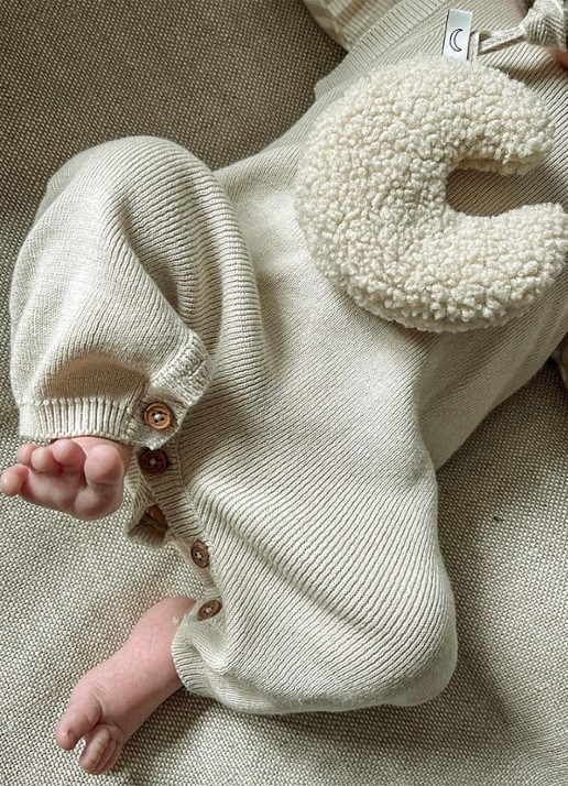 Dappermaentje Teddy speendoekje - voorkant 2 beige