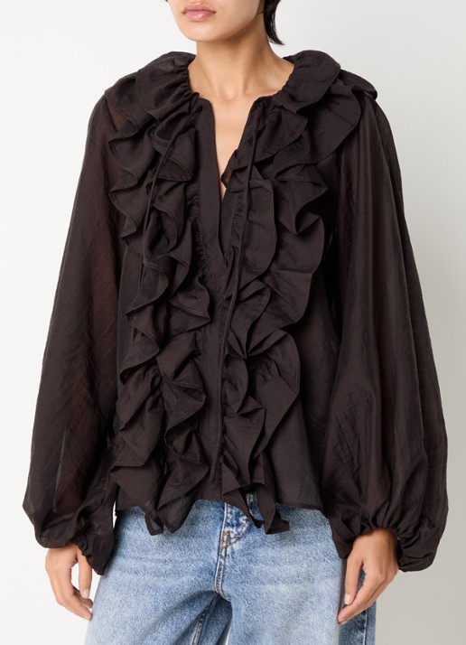 Day Birger et Mikkelsen Dayfrey tuniek met ruches