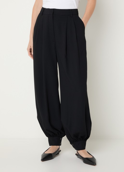 Day Birger et Mikkelsen Dayoda high waist tapered fit pantalon met steekzakken