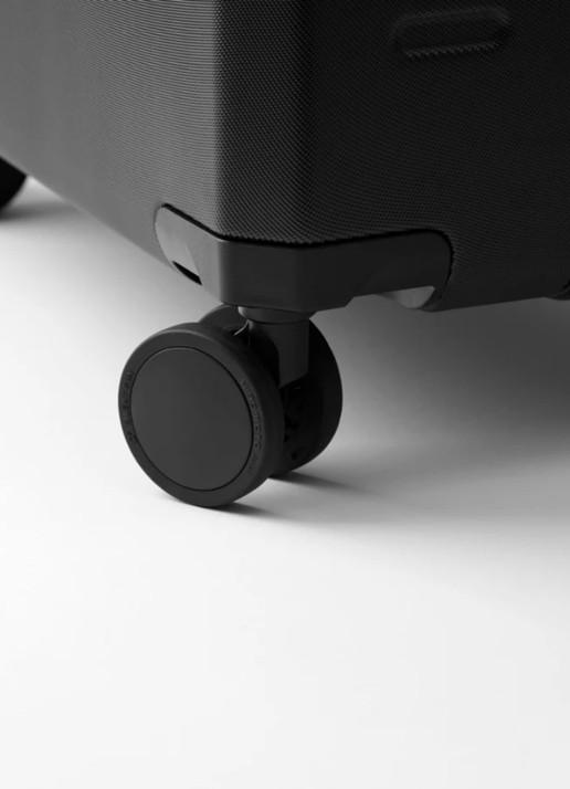 Db Ramverk Front-Acces Carry-On spinner 54 cm - detail zwart