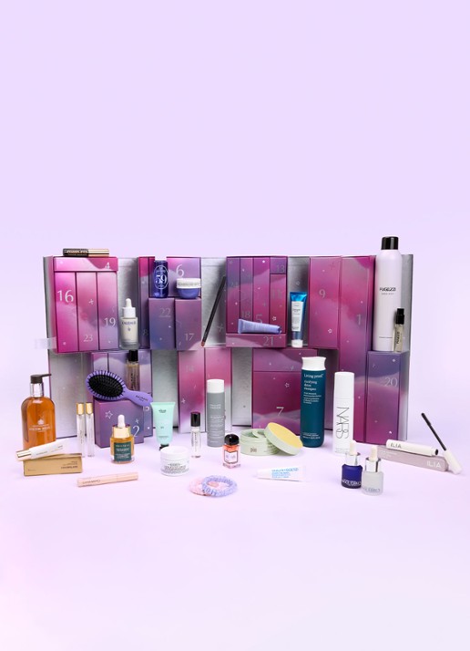 de Bijenkorf Beauty Adventskalender 2025 t.w.v. €800 - voorkant undefined