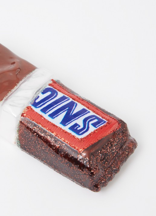 de Bijenkorf Home Chocoladereep kersthanger 9,5 cm - detail bruin