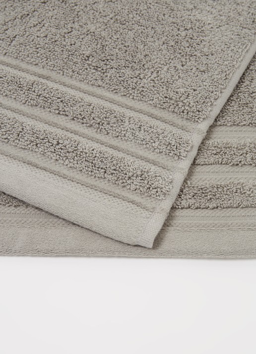 de Bijenkorf Home Evolution badhanddoek - 580 gr/m2 - 60 x 110 cm - detail 3 lichtgroen