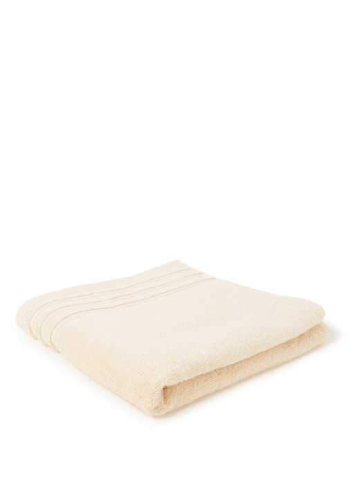 de Bijenkorf Home Evolution badlaken - 580 gr/m2 - 70 x 140 cm - voorkant zand