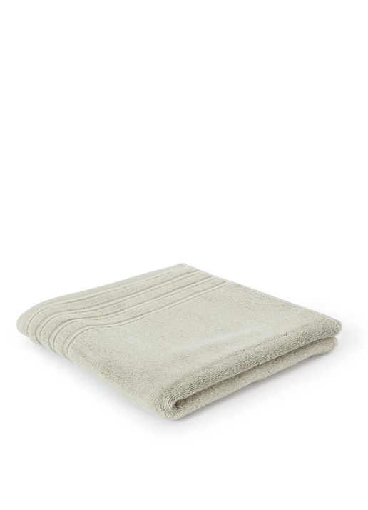 de Bijenkorf Home Evolution badlaken - 580 gr/m2 - 70 x 140 cm - voorkant groen