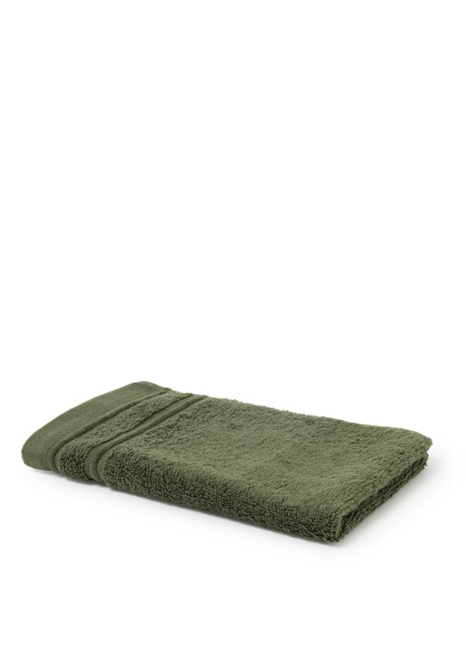 de Bijenkorf Home Evolution gastendoek - 580 gr/m2 - 30 x 50 cm - voorkant groen