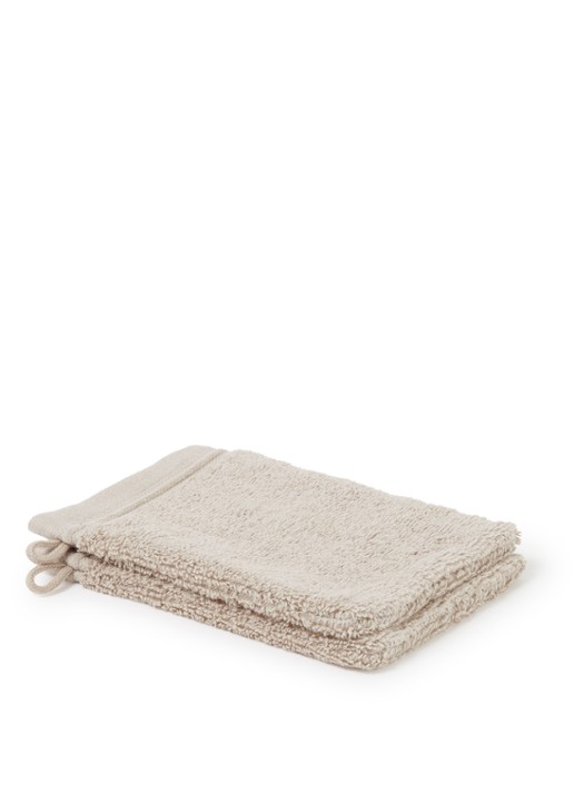 de Bijenkorf Home Evolution washand- 580 gr/m2 - 16 x 21 cm set van 2