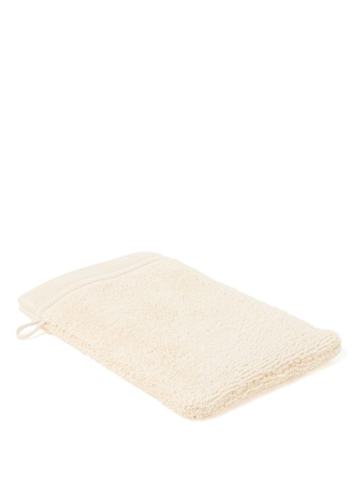 de Bijenkorf Home Evolution washand- 580 gr/m2 - 16 x 21 cm set van 2 - voorkant zand