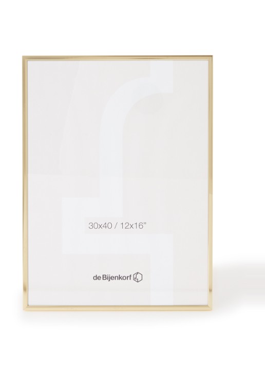 de Bijenkorf Home Fotolijst - voorkant goud