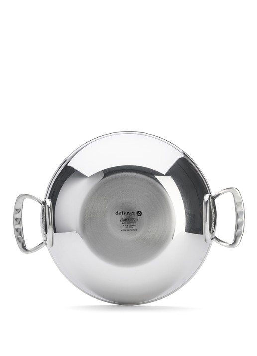 De Buyer Affinity wokpan ø 32cm - achterkant 4 zilver