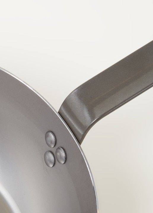 De Buyer Mineral B Element sauteerpan Ø32 cm - detail 3 grijs