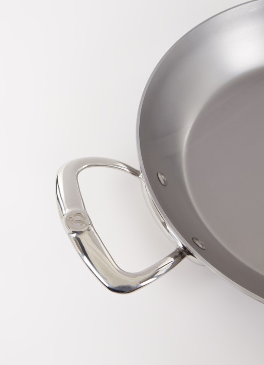 De Buyer Mineral B koekenpan Ø32 cm - detail zilver