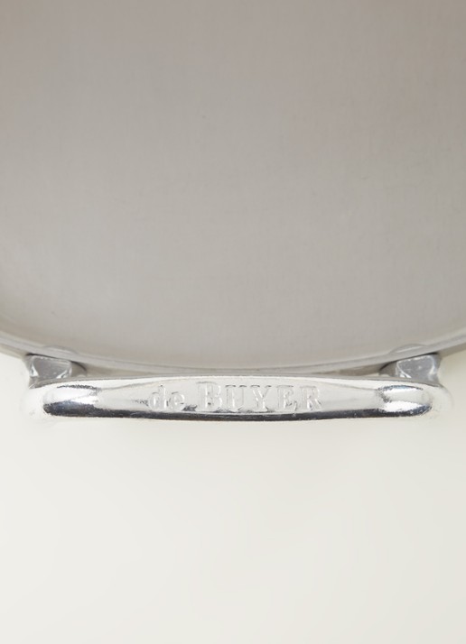 De Buyer Mineral B Plancha bakplaat 38 x 26 cm  - detail grijs