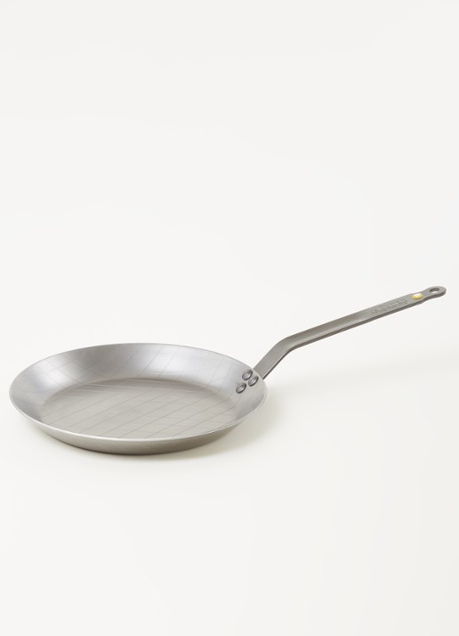 De Buyer Mineral B steakpan Ø28 cm - voorkant 3 grijs