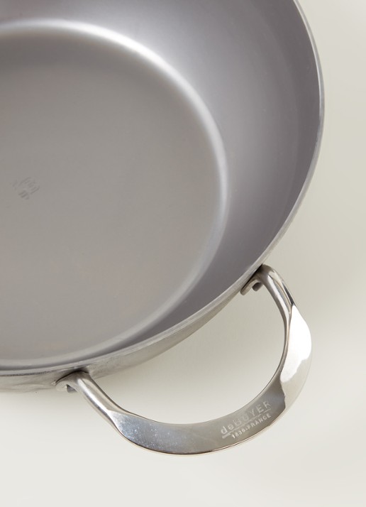 De Buyer Mineral B wokpan Ø28 cm - detail 3 grijs
