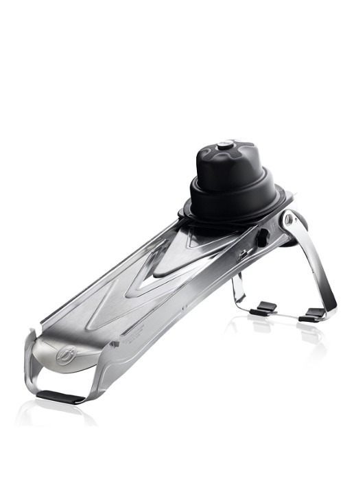 De Buyer Vantage mandoline - voorkant zilver