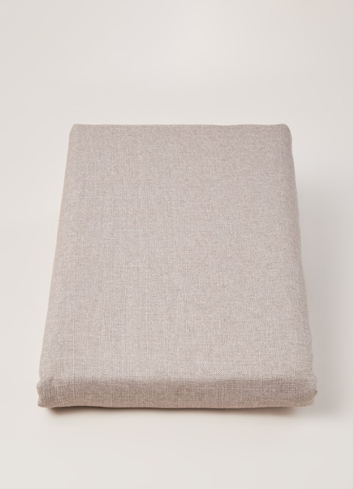 De Witte Lietaer Gibson tafelkleed 145 x 260 cm - voorkant 3 lichtgrijs