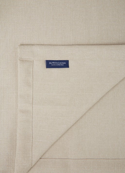 De Witte Lietaer Gibson tafelkleed 145 x 310 cm - detail 3 zand