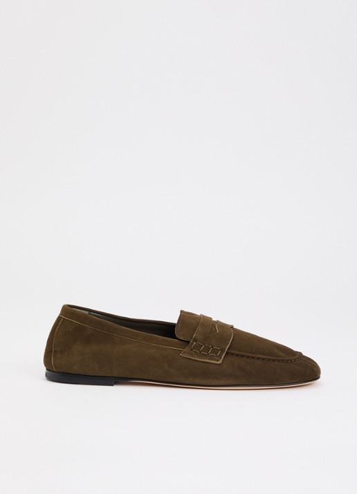 Dear Frances Balla loafer van suède