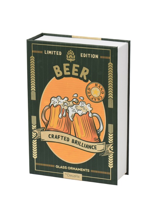 Decoris Bier kersthanger in giftset