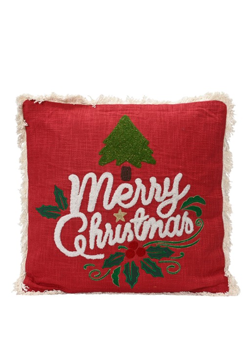 Decoris Merry Christmas sierkussen 45 x 45 cm