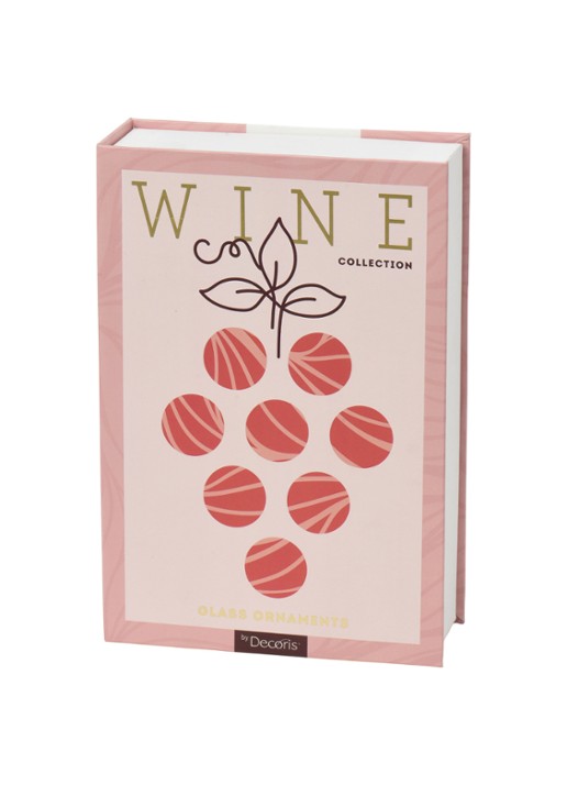 Decoris Rose kersthanger in giftset