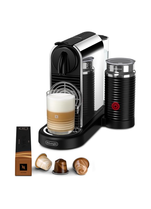 DeLonghi Citiz Platinum & Milk Nespresso koffiecupmachine - met melkopschuimer - EN330.M