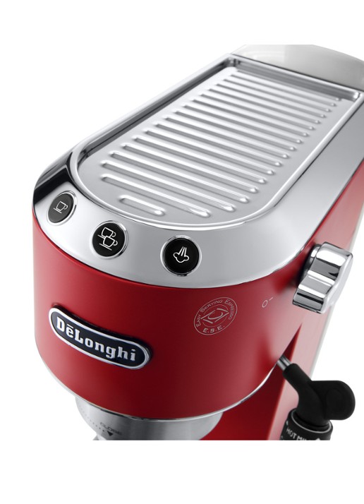 DeLonghi Dedica espressomachine EC685.R - detail 5 steenrood