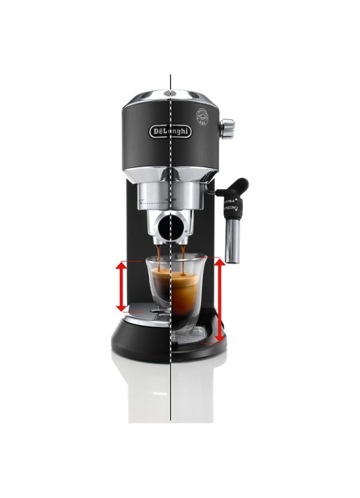DeLonghi Dedica Style espressomachine EC685.BK - detail 3 zwart