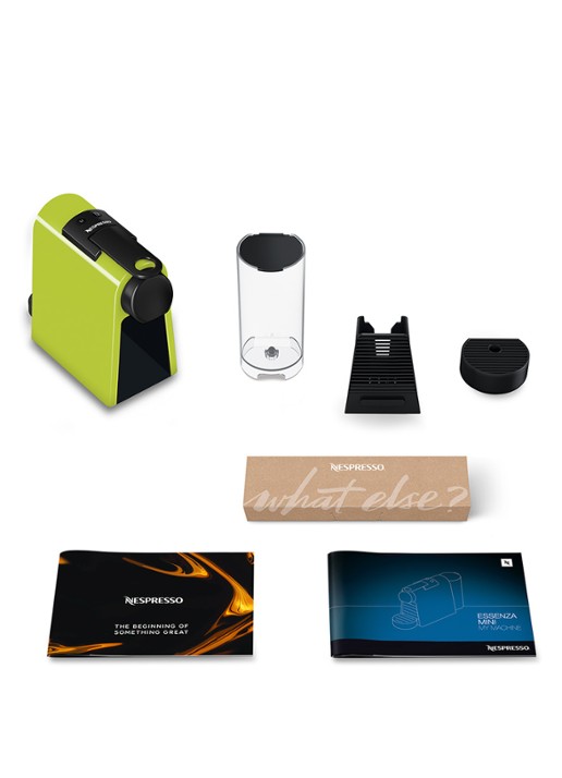 DeLonghi Essenza Mini Nespresso koffiecupmachine - EN85.L - detail 5 lime