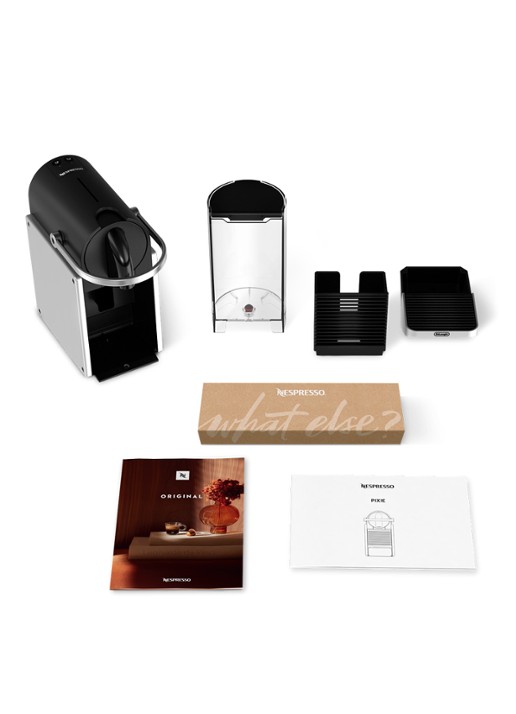 DeLonghi Pixie Nespresso koffiecupmachine - EN127.S - detail 3 zilver