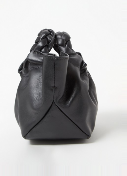 DeMellier The Mini Los Angeles XS handtas van leer - detail 3 zwart