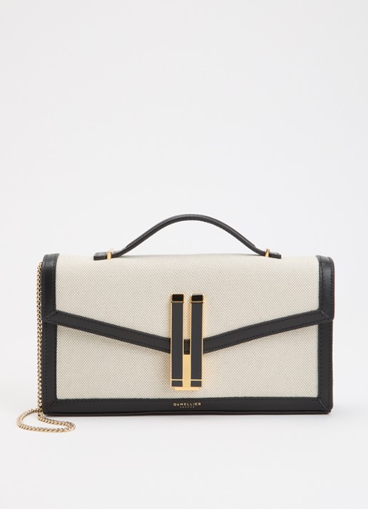 DeMellier The Vancouver clutch van leer
