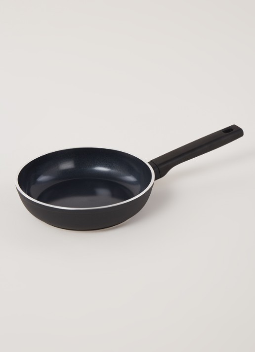 Demeyere Alu Comfort 3 koekenpan Ø20 cm - voorkant 3 zwart