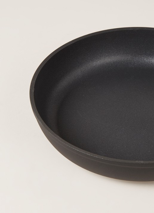 Demeyere Alu Comfort 3 koekenpan 24 cm - detail zwart