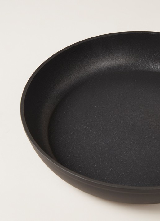Demeyere Alu Comfort 3 koekenpan Ø28 cm - detail zwart