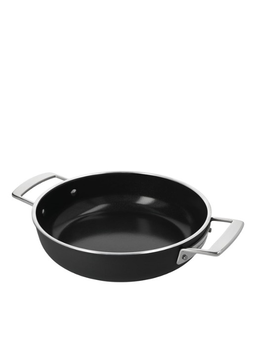 Demeyere Alu Pro 5 Ceraforce lage kookpan met deksel 24 cm - voorkant 2 undefined