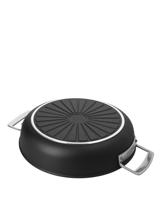 Demeyere Alu Pro 5 Ceraforce lage kookpan met deksel 28 cm - detail undefined