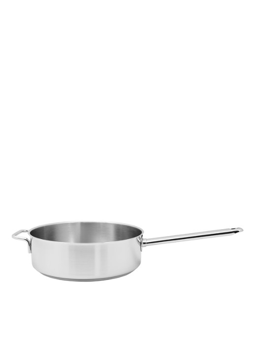 Demeyere Apollo 7 lage sauteuse Ø24 cm - detail zilver