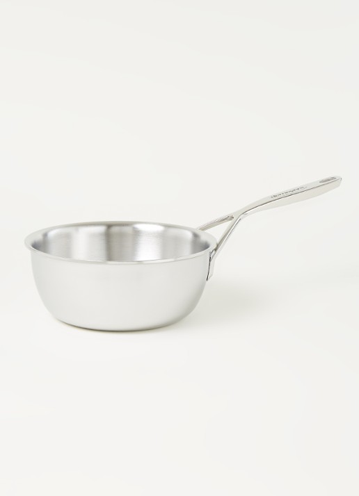 Demeyere Intense 5 conische sauteuse Ø18 cm - voorkant 2 zilver