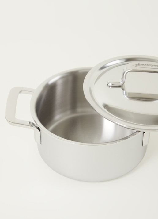 Demeyere Intense 5 kookpan Ø16 cm - detail 3 zilver