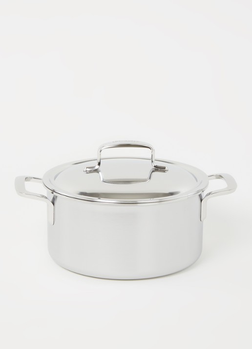Demeyere Intense 5 kookpan Ø22 cm - voorkant 3 zilver