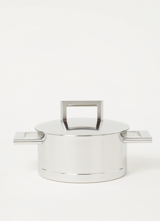 Demeyere John Pawson 7 kookpan Ø16 cm - voorkant 3 zilver