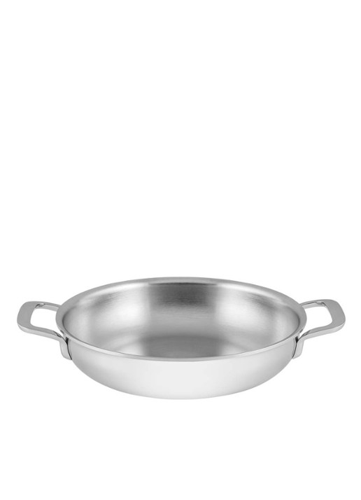 Demeyere Multifunction koekenpan 24 cm - detail zilver