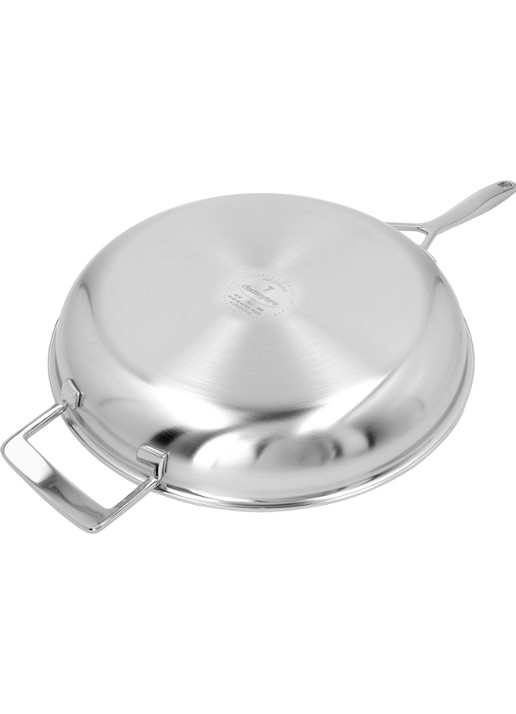 Demeyere Silverline 7 NanoTouch koekenpan 32 cm - achterkant 3 zilver
