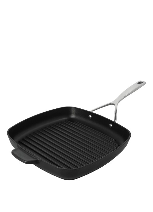 Demeyere Specialties 5 grillpan 28 cm - voorkant 2 zwart