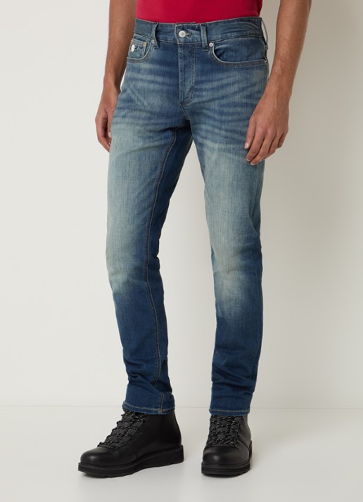Denham Razor Chad slim fit jeans met medium wassing