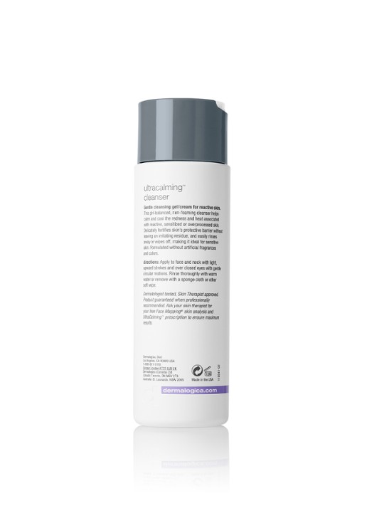Dermalogica UltraCalming cleanser - facewash - achterkant undefined