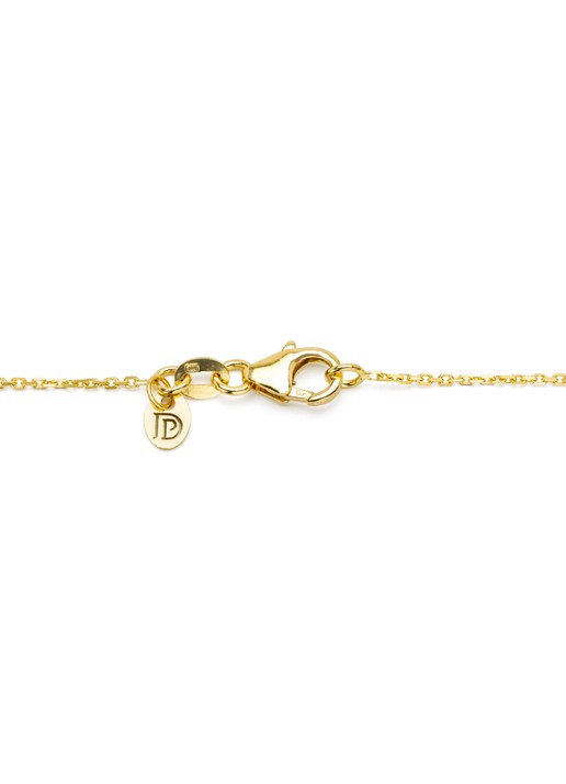Diamond Point Geelgouden anker collier Timeless Treasures (45cm) - detail 3 geelgoud
